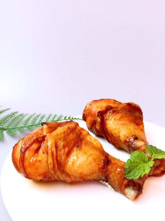 奥尔良烤鸡腿,成品
