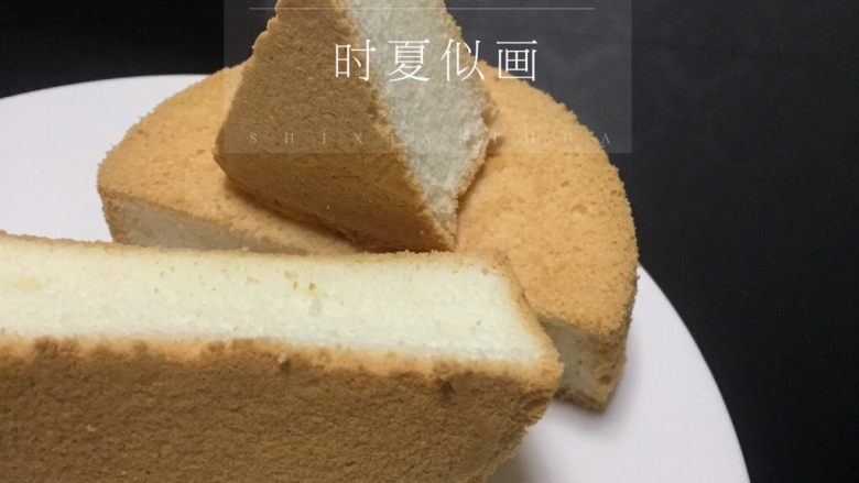QQ弹的低胆固醇食品~天使蛋糕,QQ弹的口感