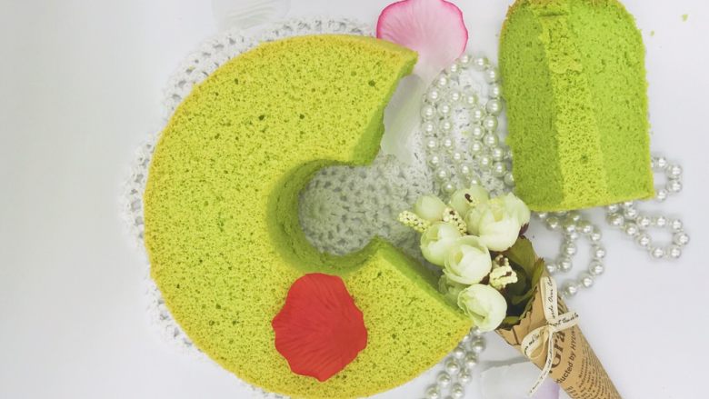 健康低脂《菠菜戚风蛋糕》【蛋糕】