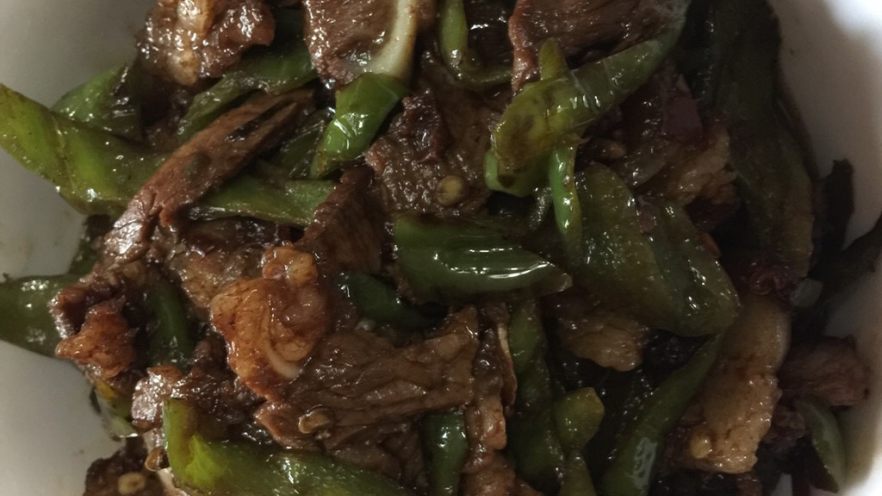 青椒炒回锅肉