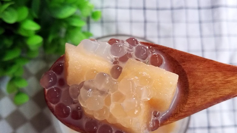 哈密瓜西米露,口感特别好,夏天怎能少了西米露
