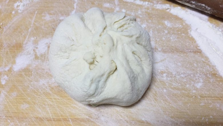 四季豆猪肉饼,包起,像包包子一样
