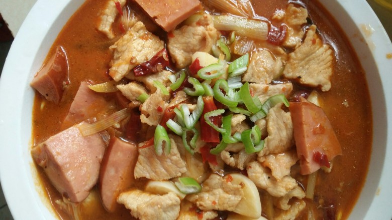 水煮肉片（少油版简易版）