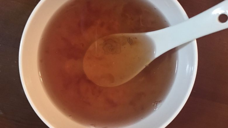 桃胶汤