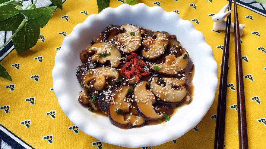 蚝油香菇