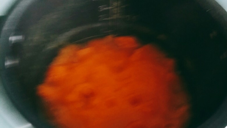 南瓜烫面团,不用等键跳,只要南瓜熟透即可。