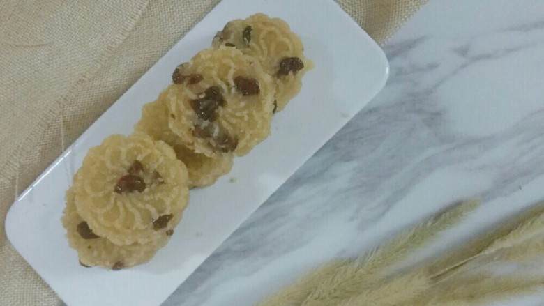 蔓越莓绿豆糕