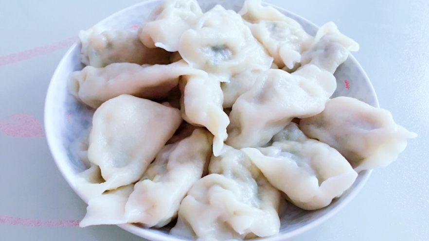 扇贝三鲜水饺