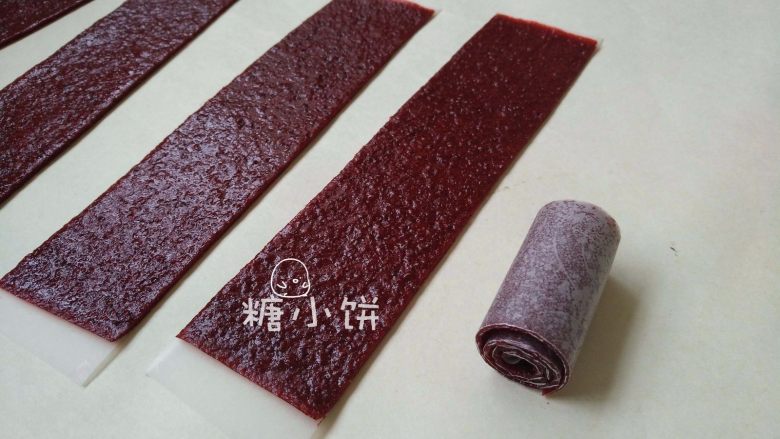 自制果丹皮(芒果&草莓2款入),裁剪卷起即可