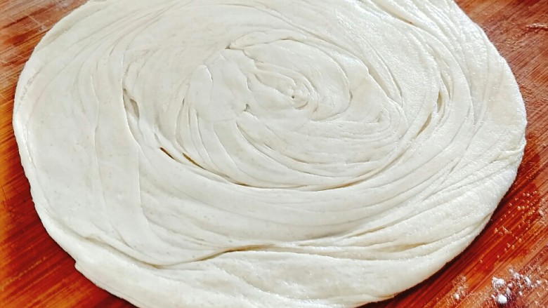 金丝甜饼,擀成簿的大饼!