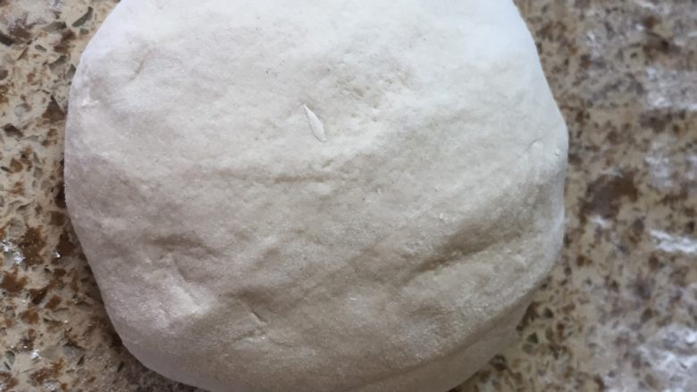 荞麦韭菜盒子,面包机,把面团和好;醒15分钟;