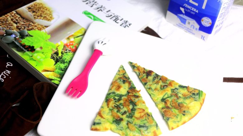 虾皮菠菜蛋饼 |,香炸了!