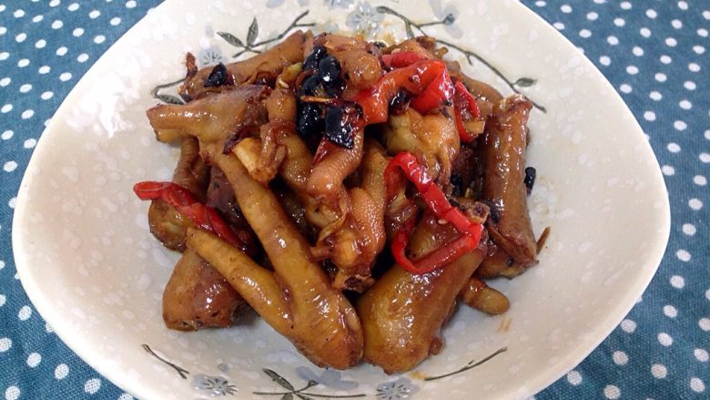 豆豉蚝油鸡爪