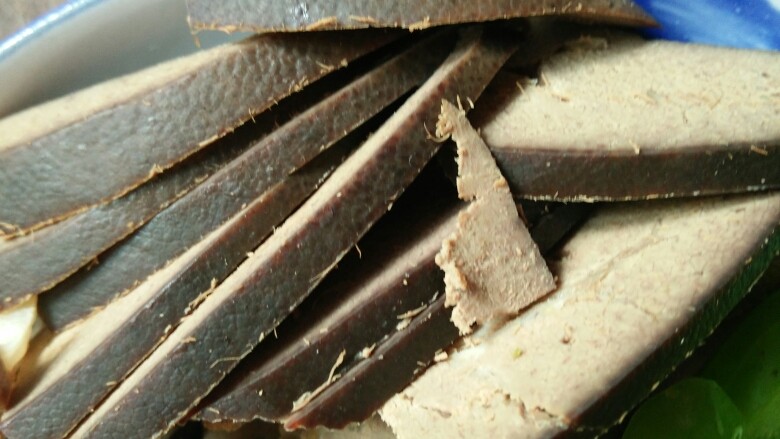 炒米粉(猪肝炒米粉),猪肝切片