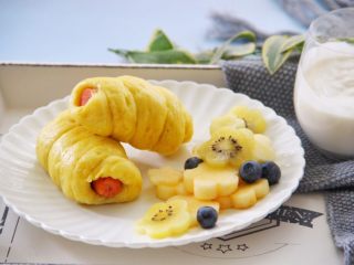 南瓜香肠卷