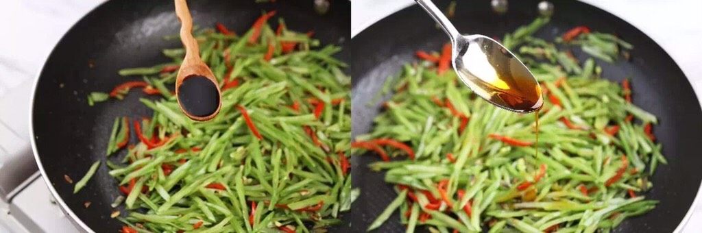 一道简单的不能再简单的小炒,竟然这么好吃!,
炒至扁豆变软,起锅前加适量酱油,红油辣椒翻炒入味,不吃辣的话可以换成牛肝菌油,调味料可以按照自己的口味调整。