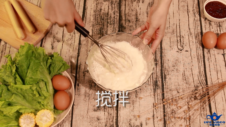 喷香四溢的美味煎饼,和面!变成乳状