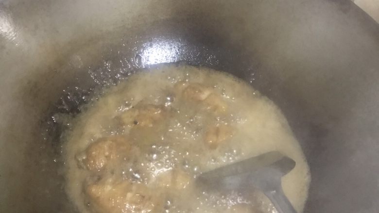 可乐鸡翅,大火焖汁