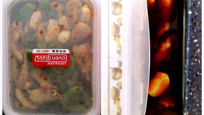 酱醋泡鸡爪,盖好盖子,放入冰箱,第二天即可食用。