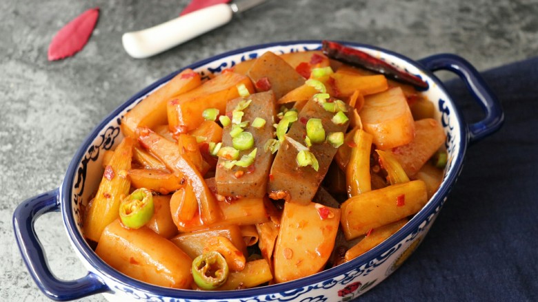 麻辣魔芋,成品图收尾~