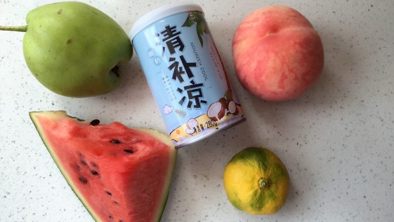 自制营养美味水果捞,准备食材
