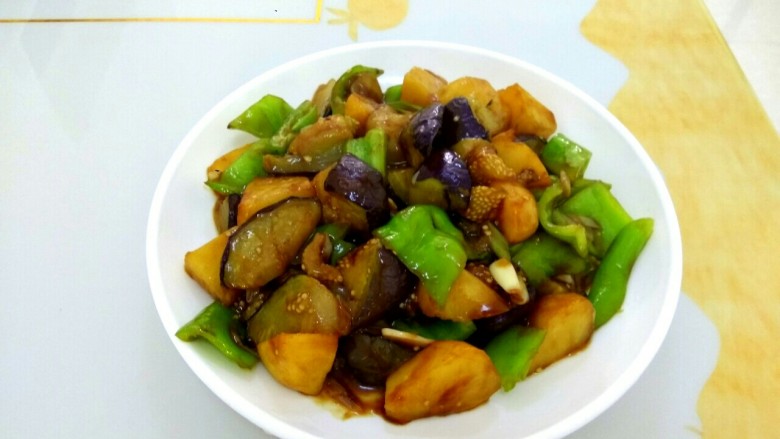 地三鲜,成品