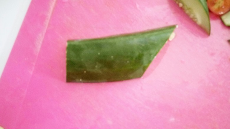 西瓜小龟_,黄瓜切成5片做黄瓜花,