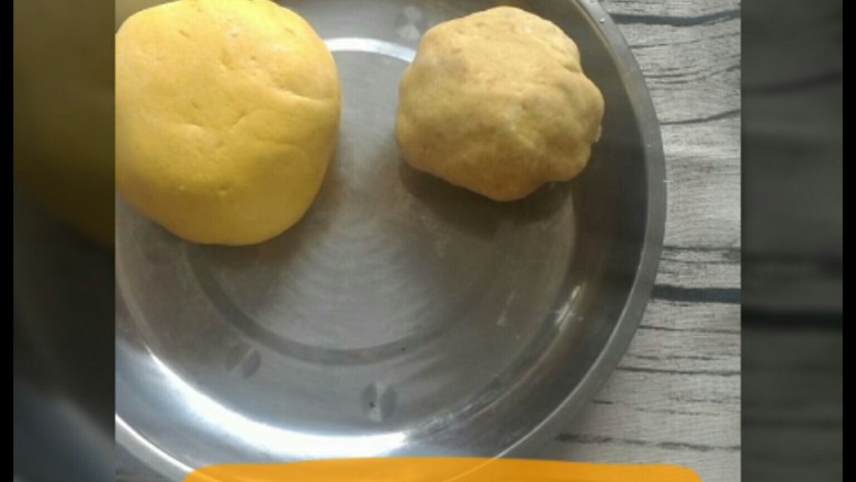 蜜豆芋圆烧仙草,同样把红薯也和成团,