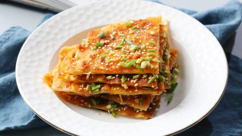 酱香饼,完成,可以吃啦。