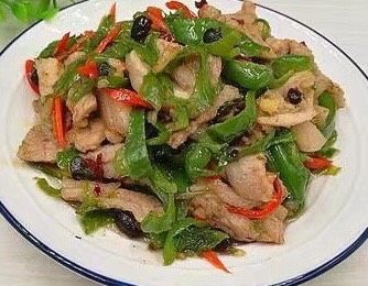 青椒五花肉