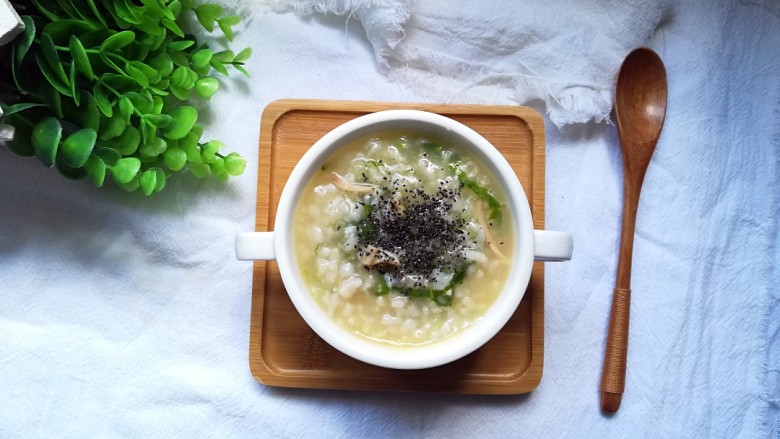 鱿鱼清粥,这碗鱿鱼清粥味美鲜甜，宝宝大爱