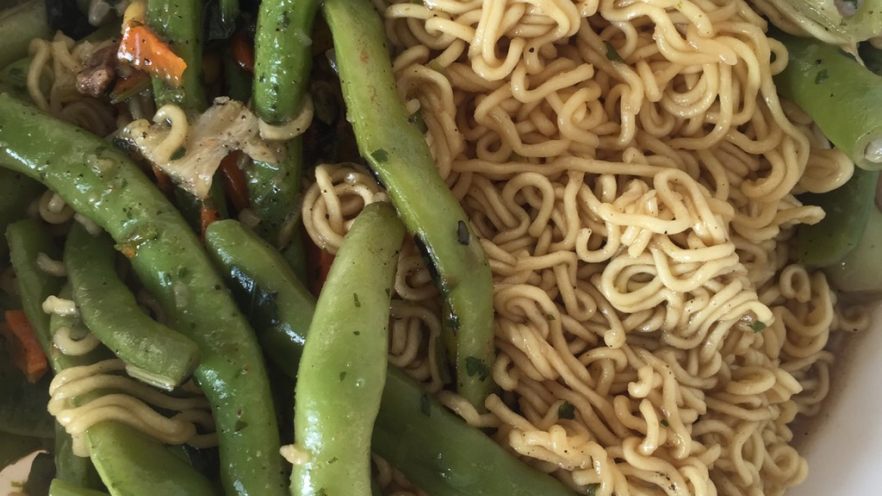方便豆角面