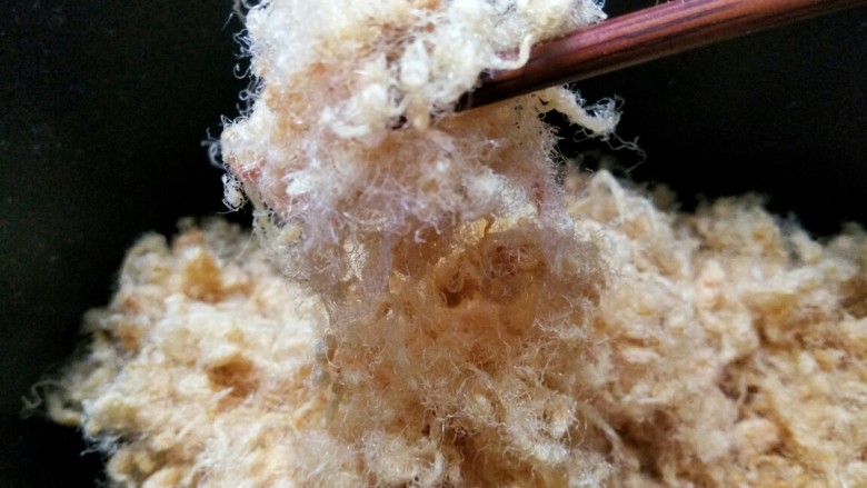 美味肉松,启动第二次果酱程序,这个程序可以不用走完,视肉松的干湿程度来决定