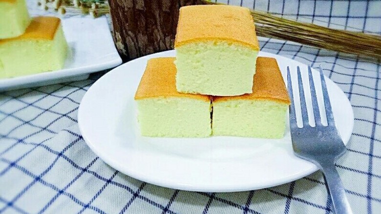 棉花蛋糕,口感细腻,不愧为棉花蛋糕
