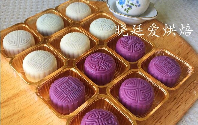 冰皮月饼－调色,这个有阳光，颜色会更好一点