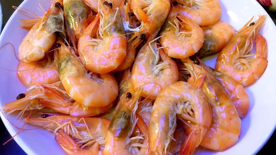 白灼大虾
