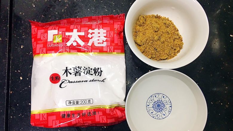 珍珠丸子,准备食材