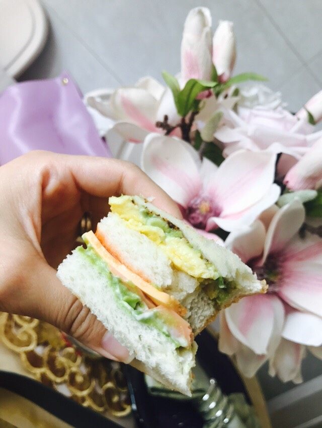 牛油果三明治,简单又好吃