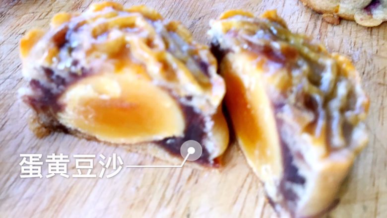 广式月饼,来个特写，非常好吃！