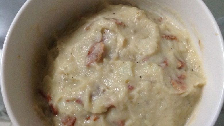 黑椒培根土豆泥