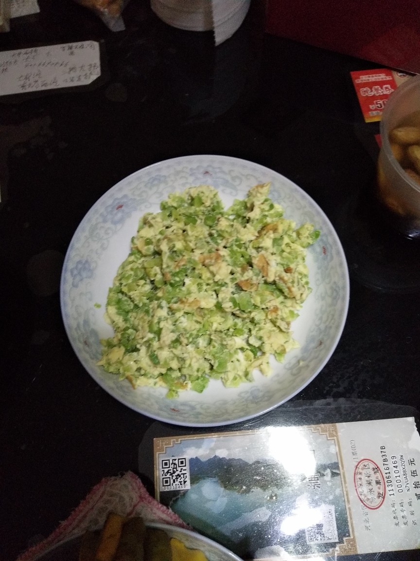 苦瓜摊鸡蛋