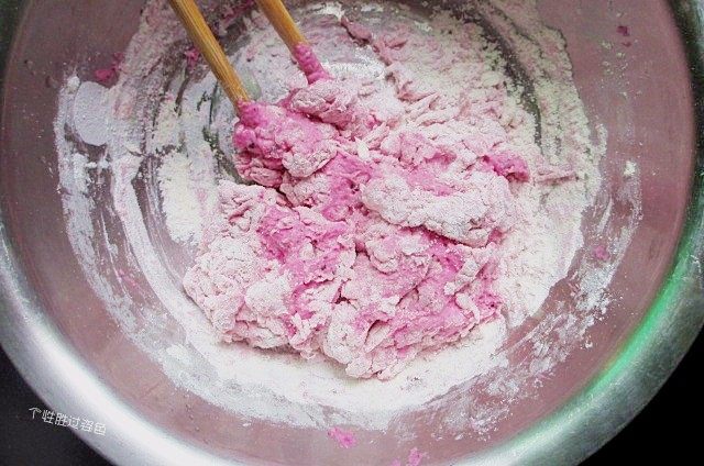 水果面,清爽蘸面,用筷子搅成面絮