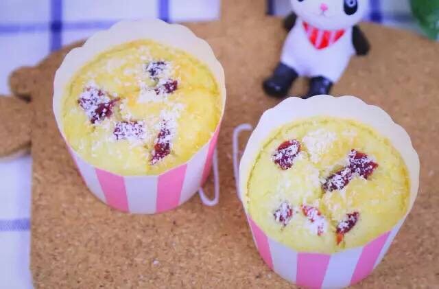 椰蓉马芬蛋糕 宝宝辅食食谱