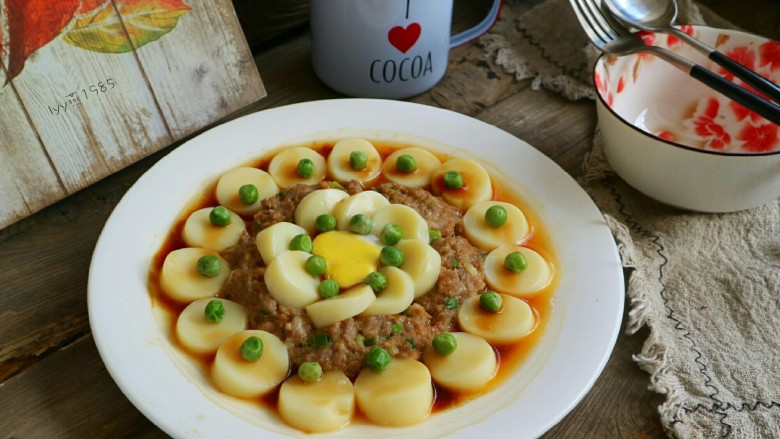 咸鸭蛋黄芙蓉豆腐