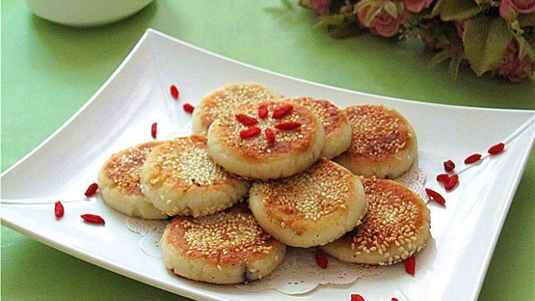 土豆糯米饼