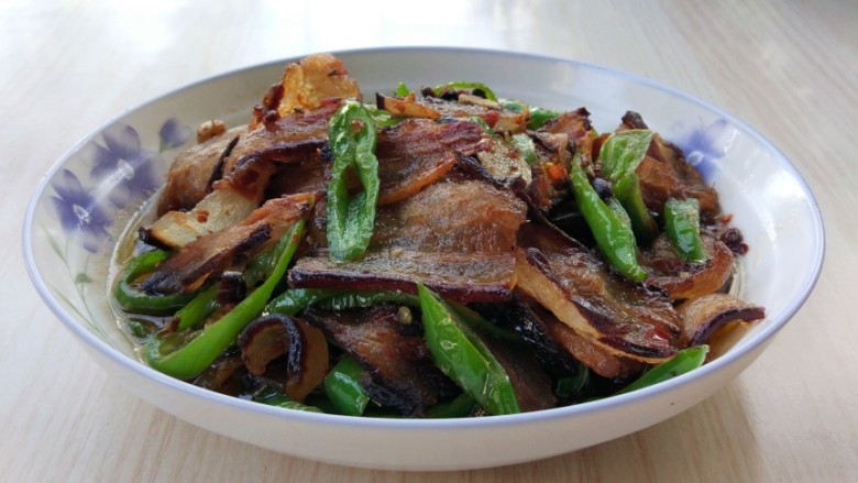 青椒炒腊肉