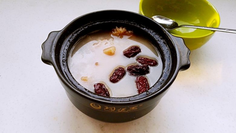红薯干杂粮粥,成品。