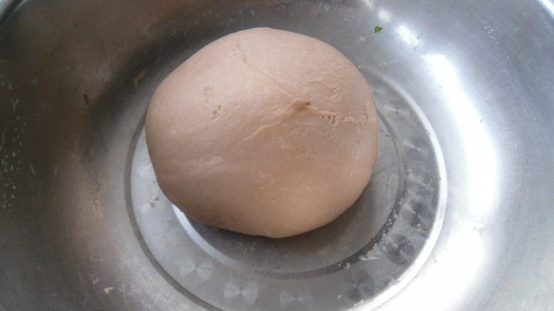 红糖小面包,把面团团圆,进行一次发酵