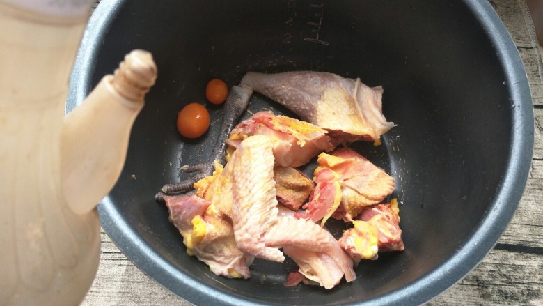 #秋季温补祛风,防感冒#老母鸡汤面条篇,滴几滴醋
