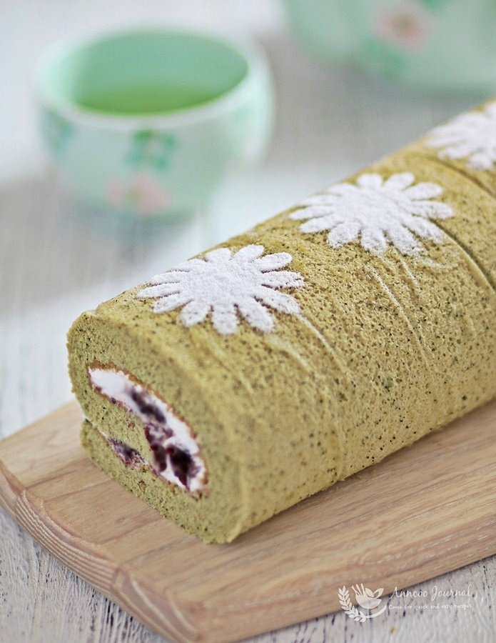 抹茶蛋糕卷